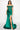 Off-Shoulder Corset Gown with Ruched Satin Skirt