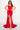 Sculpted Strapless Satin Gown with Draped Skirt