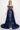 Midnight Plumage Embellished Gown